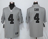 Nike Oakland Raiders 4 Carr Vapor Untouchable Nike Silver Inverted Legend Jersey,baseball caps,new era cap wholesale,wholesale hats